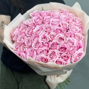 Букет из 55 роз Аваланж (60 см) в Коломне