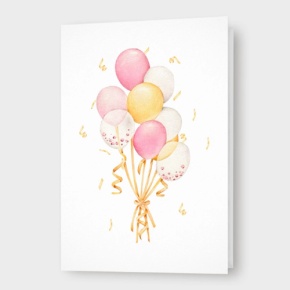 Открытка "Шарики" в Коломне