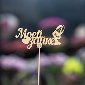 Топпер моей зайке в Коломне