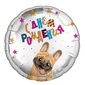 Шар "С Днём Рождения" в Коломне