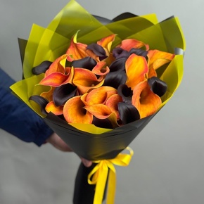 Букет "Карамель" из 29 калл в Коломне