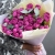 Букет "Малиновый бисквит" из кустовых и пионовидных роз и эвкалипта в Коломне
