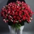 Букет из 51 кустовой рубиновой розы (50 см) в Коломне