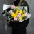 Букет "Моя нежность" из лимонных роз, ромашек и диантусов в Коломне
