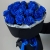 Букет "Блу мун" из 15 синих роз (Эквадор) в Коломне