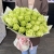 Букет 51 лаймовая роза (40 см) в Коломне