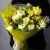Букет из ранункулюсов и мимозы в Коломне