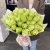 Букет 51 лаймовая роза (40 см) в Коломне
