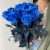 15 синих LUX роз Эквадор (70 см) в Коломне 15 синих LUX роз Эквадор (70 см) в Коломне
