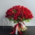 Букет 101 роза красная (40 см) в Коломне