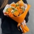Букет "Венера" из георгин и хамелациума в Коломне